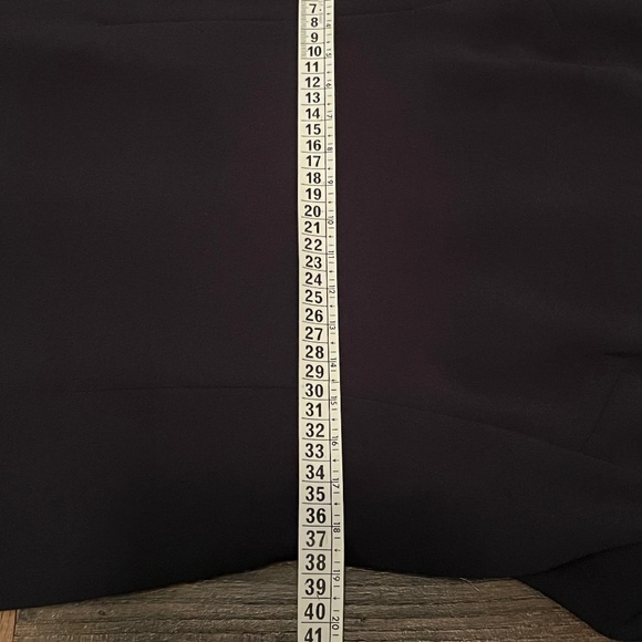 Club Monaco Black Sheath Dress with Sheer Shoulder Detail- Size 6 - Picture 4 of 5